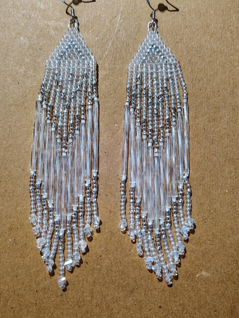 Handbeaded Native American Earrings